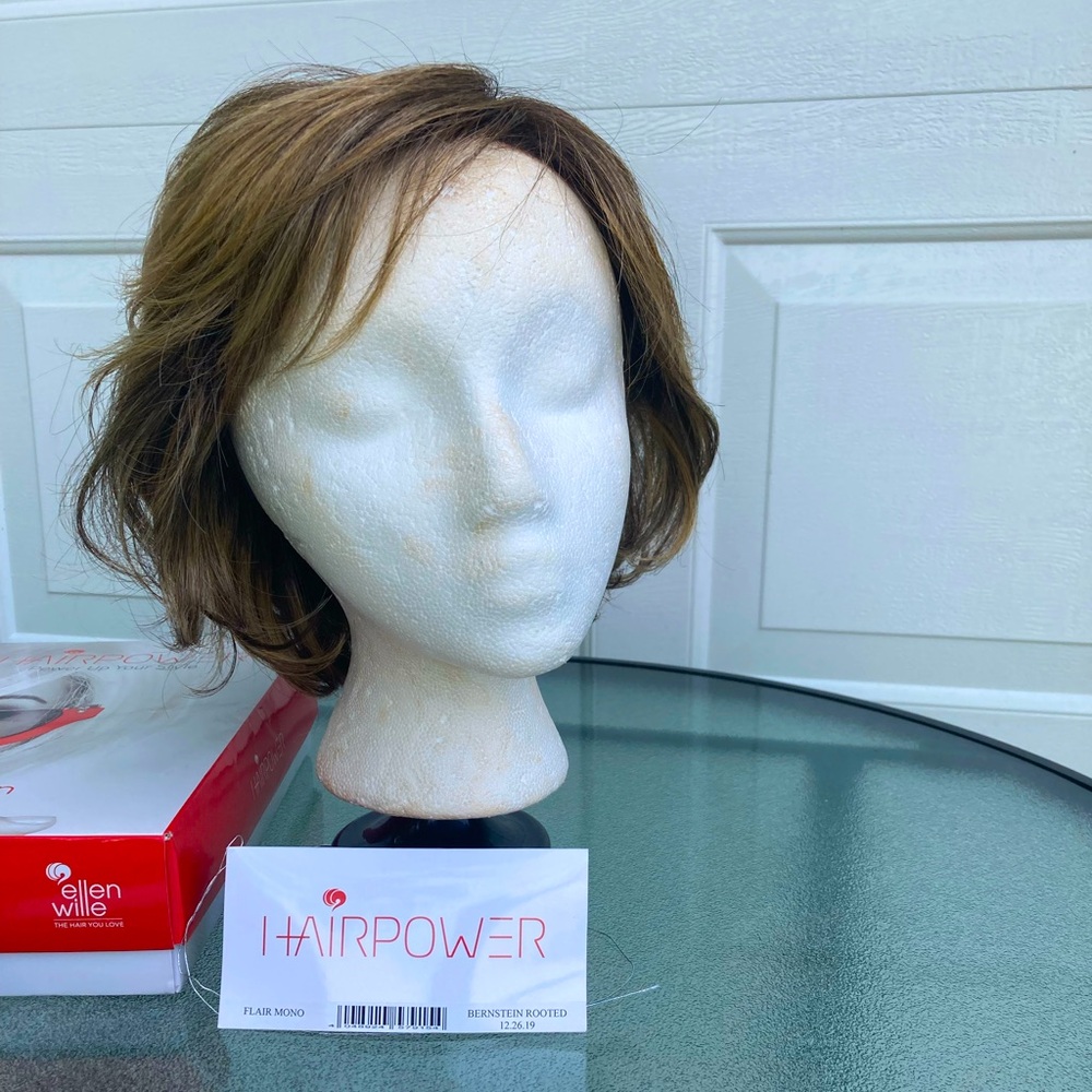 Ellen Wille Flair Mono wig in Bernstein Rooted